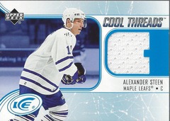 2005-06 Upper Deck Ice Cool Threads #CT-AS Alexander Steen Jersey Maple Leafs
